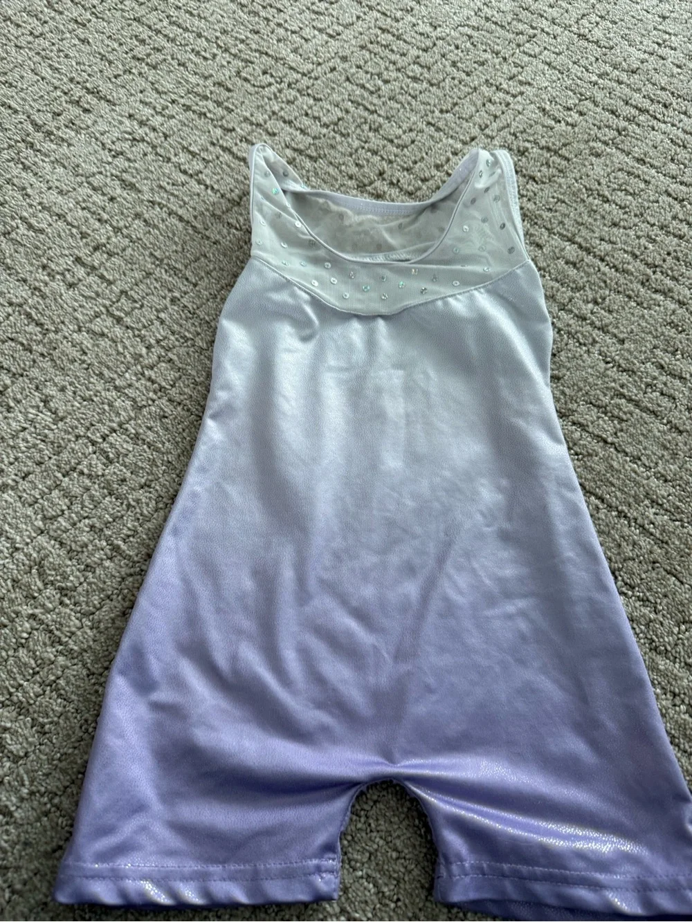 Frozen inspired Gymnastics Leotard size 3/4t